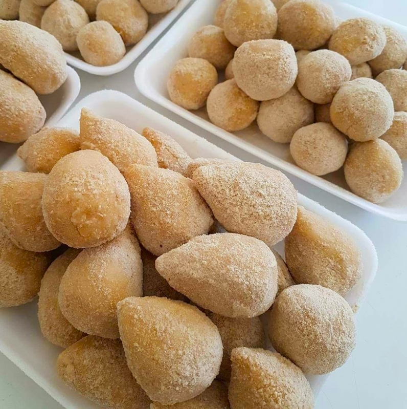 MIni salgados congelados para festa em santa luzia